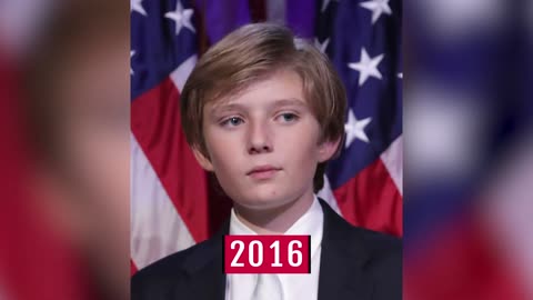 Growing Up Trump: The Evolution of Barron 2007-2024