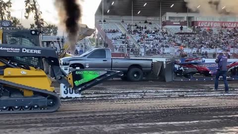 Limited Pro Stock Diesel Pulling Track in Madera California last weekend.