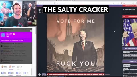 SALTY SNIPS 46 MEMETIME 4 MIKE PENCE CAMPAIGN AD LSA