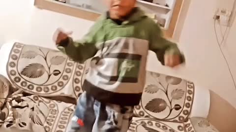 Cute baby dance