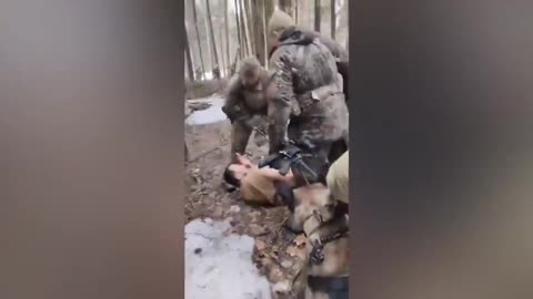 CAPTURING ONE OF THE TERRORISTS FROM MOSCOW ATTACK
