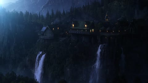 the Lord of the rings. Middle Earth | Rivendell - Music & Ambience