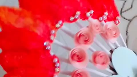 Amazing paper rose | Rose flower | Beautiful Rose with mango #viral #shortvideio #viralvideo