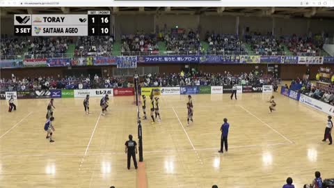 20221204 V-league AGEO vs TORAY