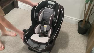 Graco Extend2Fit Convertible Car Seat Unboxing