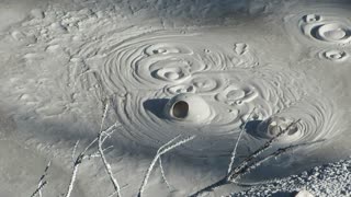 Bubbling Mud Pots, Artists' Paintpots Trail, Yellowstone National Park