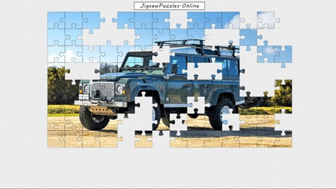 Land Rover Defender Jigsaw Puzzle Online
