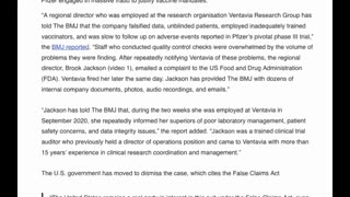 A Judge is About to Rule on Pfizergate Case to Hold Big Pharma Accountable for Covid Vaxx Fraud