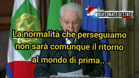 Mattarella :La normalità che perseguiamo non sarà comunque il ritorno al mondo di prima