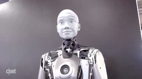 Watch Ameca the humanoid robot in its FIRST public demo