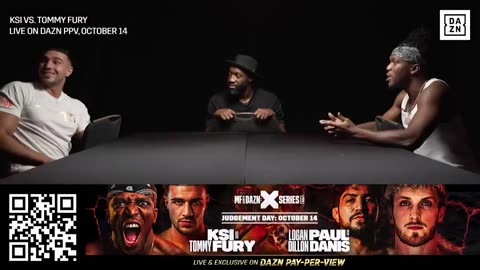 KSI VS TOMMY FURY FACE OFF