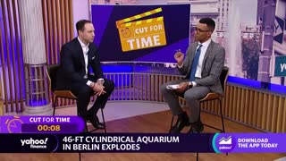 46-foot aquarium explodes in Berlin