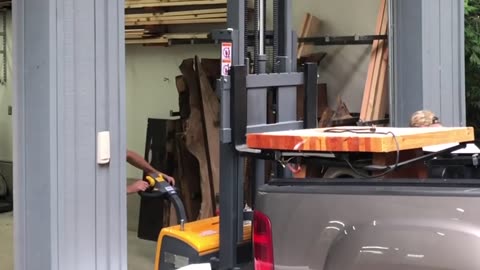 Small Forklift For My Shop - How I Move Heavy Objects