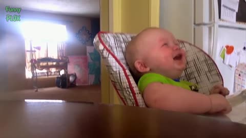 TRY NOT TO LAUGH - Most Funny Baby Belly Laughs