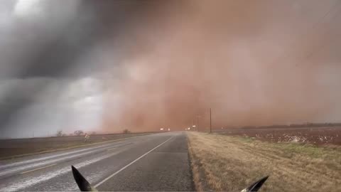 🌪️ ALERT: Haskell, Texas was hit by an unexpected tornado on Feb 2, 2024, showcasing Natures power!