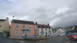 Driving to Saundersfoot. Wales. Speedlapse1st Jan 2022