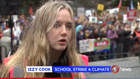 Young climate activist Izzy Cook gets owned