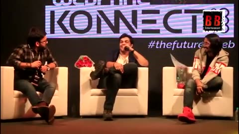 Bhuvan Bam Ashish Chanchlani Be YouNick Webfare Konnect 2018