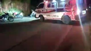 Persona lesionada en accidente de tránsito