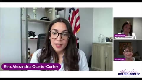 AOC talks dangerous rise of antisemitism with her jewish handler, former ADL employee Amy Spitalnick