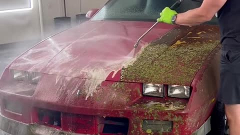 Cleaning 20 Year Old Dirty Car | Cleaning Car | 2023 Videos