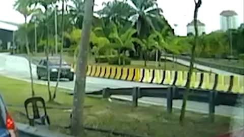 New footage captures events leading up to Tuas Second Link road rage incident