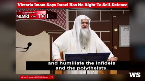 Victoria Imam Says Israel Has No Right To Self-Defence