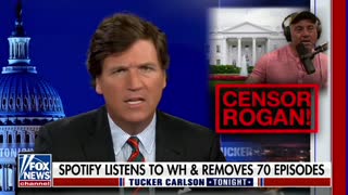 Tucker Carlson slams Psaki for calling for censorship of Joe Rogan's podcast