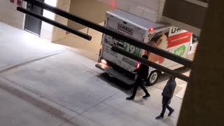 Moving Truck in a Tight Spot