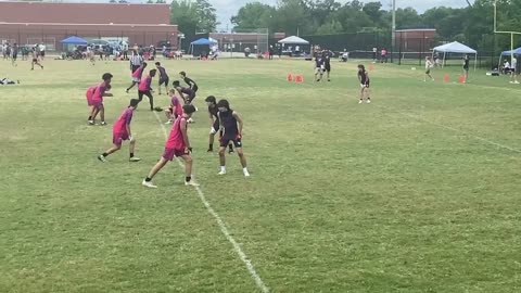 Great Catch, High School 7on 7 Football North Carolina