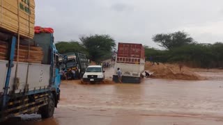 Crossing A River in Somaliland
