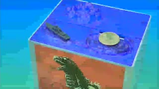 Electronic Godzilla Animated Piggy Bank Video Review - FunkyJunkToys