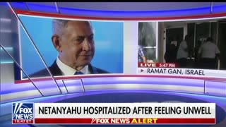 Netanyahu complained of chest pain before being hospitalized