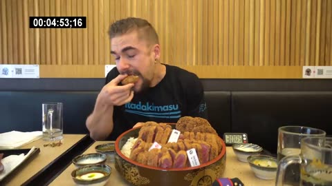 Fried steak challenge UNBEATABLE