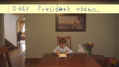 6-year-old writes letter to President Obama offering home to Syrian boy