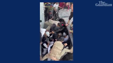 Imran Khan lifted into car after ‘assassination attempt’ in Pakistan