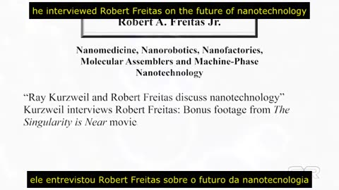 Nanorrobôs autorreplicantes encontrados tanto no Vaxed quanto no Unvaxed