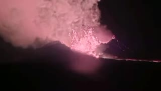 Meanwhile, currently happening now in Hawaii: Mauna Loa Eruption