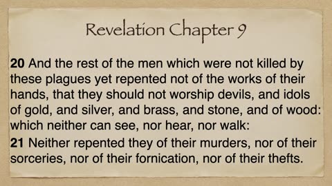 The Seven Trumpets Chapters 8 & 9 Book of Revelation