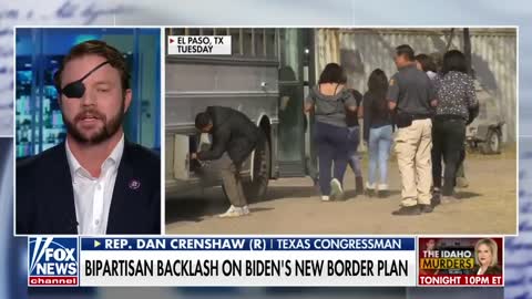 Dan Crenshaw calls out Biden- ‘He forgot we had a border’