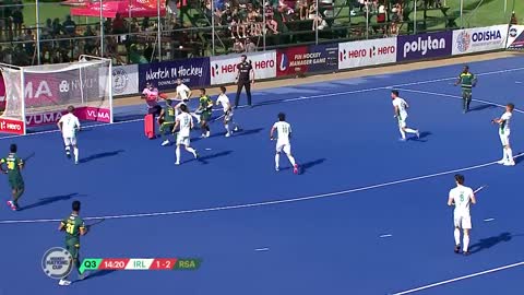 FIH Hockey Nations Cup (Men), Game 20 highlights - Final: Ireland vs South Africa