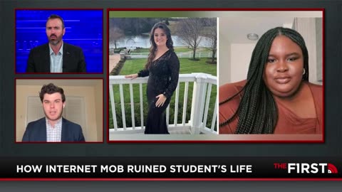 BLM Rioters Go After College Student