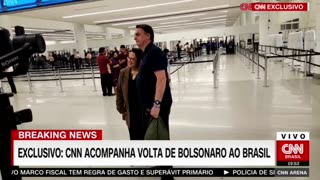 Bolsonaro: Seja bem vindo de volta ao nosso país, e fale muito enquanto puder.