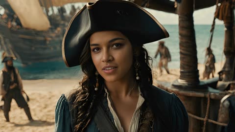 POSH - AI generated Michelle Rodrigez in Pirates of the Caribbean