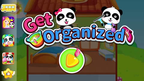 My Baby Gets Organized｜Baby Panda Gets Organized | Children Learn to Tidy up｜BabyBus Kids Games