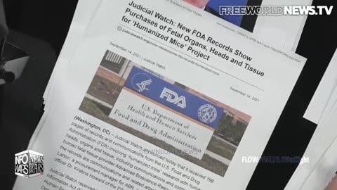 Alex Jones: FDA Records Show Fetal Body Parts Sold for Human Animal Hybrid Project - 9/14/21