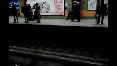 Funny Person in the Metro