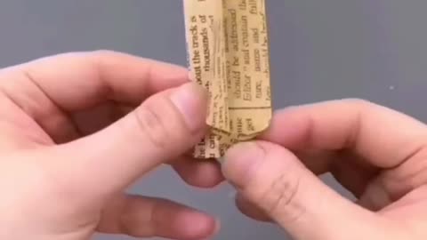 DIY Paper Cut Origami: Ring