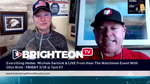 LIVE FRI 3/18 @ 7pm ET | Hear The Watchmen "Behind The Scenes" Exclusive Interviews - John & Chelsea Jubilee, Jamie Walden, Coach Dave Daubenmire & Ohio Brett Bohl