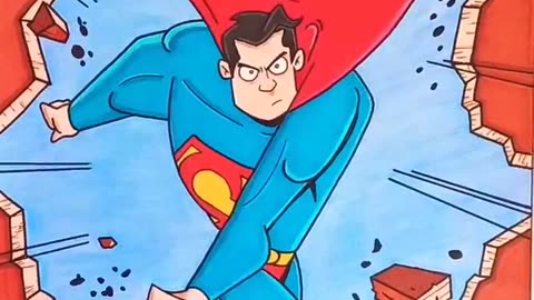 Superman! #Superman #Drawing